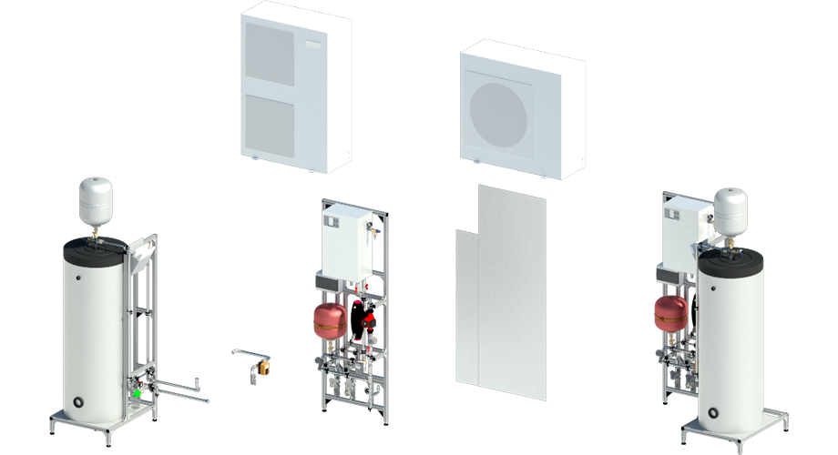 Конструктор блочно-модульной котельной HeatPumpBox-1 в Шахтах